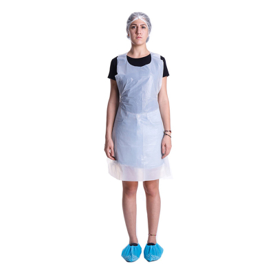 Medical PE apron disposable apron PE plastic transparent waterproof thickened medical apron