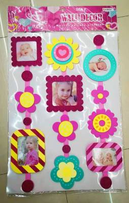EK-EVG Glitter Powder Children's Stickers Babies' Photo Album Stickers 3D Stickers Wholesale