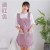 2019 Korean Style Double Layer Floral Princess Apron Kitchen Waterproof and Oilproof Apron Work Clothes Wholesale Advertising Apron