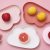 Douyin is the same style fanduo plastic fruit plate creative dried fruit snacks tray