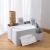 Nordic multi-function paper towel box remote control family creative living room receive box simple paper box desktop plastic box