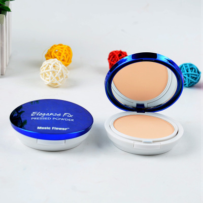 Musicflower Powder Light-up Light-Feeling Skin Is Not Stuck Pink Easy to Make up Makeup Clear and Lasting M4077 Powder
