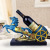 Resin Crafts European Horse-Drawn Tram and Elephant Trolley Wine Rack Decoration Business Gifts Factory Direct Sales