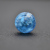 Creative ball drop glue blue sky clouds sky ball resin high transparent jewelry accessories 20mm