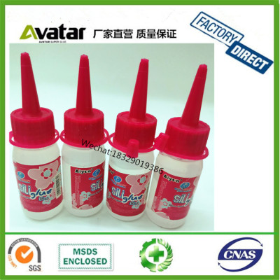 high OEM Wholesale high quality clear All Purpose 30ml Silicone liquid glue for fabric 