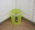 Fashion trash can press ring sanitary bucket plastic indoor trash can stationary trash can ash-bin