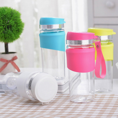 Large capacity space cup portable water cup plastic sports kettle outdoor cup creative water bottle handy cup
