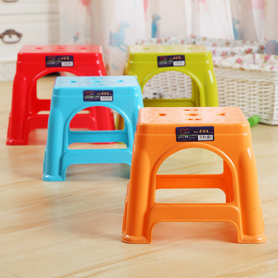 Plastic child adult stool nursery stool thickened bath chair Plastic chair