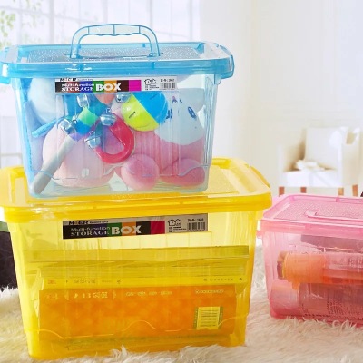 Thickened plastic storage box toys clothes storage box equts storage box circulation box