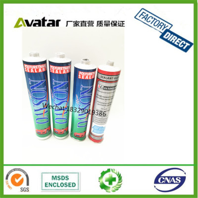 OEM Wholesale price black and white color PU Windscreen Sealant for Auto Glass Bonding