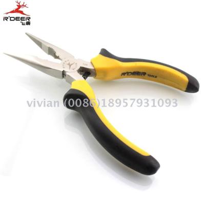 wynns 6 inch Ni-chrome finish alloy long nose pliers diagonal pliers 8\" banana handle wire cutters wire pliers clamp