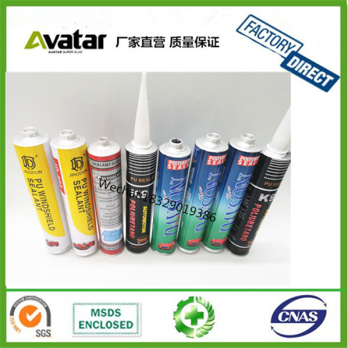 factory customized white car polyurethane sheet metal tail weld glue automobile glass cement quick-drying white glue