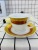European coffee cup and saucer coffee cup and saucer export cup and saucer