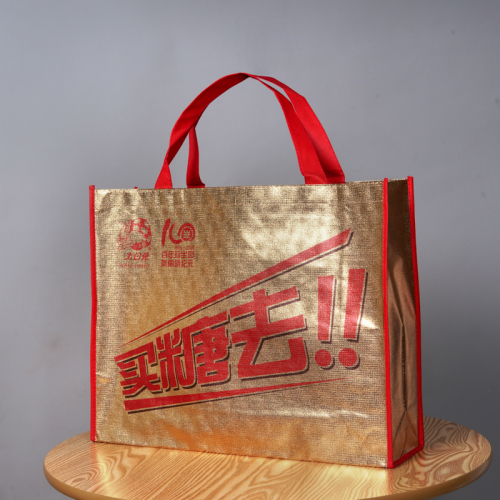 Manufacturers Produce Environmental Protection and Energy Saving Green Non-Woven Laminated Bag Three-Dimensional Production Eco-friendly Bag