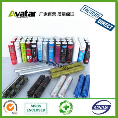 High Viscosity Polyurethane Windshield Adhesive aluminum tube pu windshield repair sealant 