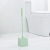 Manufacturer direct selling toilet brush classic hot style with base set plastic long handle toilet brush cleaning brush