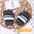 Men's and Women's Gloves Autumn and Winter Student Writing Open Finger Knitted Wool Keep Warm Cold-Proof Korean Cute