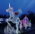 LED Horse-Drawn Tram Christmas Light Festivals Large Landscape Lamp Animal Modeling Lamp Christmas Product Decorative Lamp