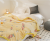 Bedding web celebrity snow flannel blanket 3 d thickened spring/autumn/winter raschel blanket sheets