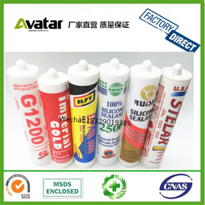 SPARKO SWIS BOND G1200 Door & window clear silicon Sealant No corrosion building glass silicone sealant with good price