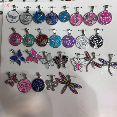The New stainless steel butterfly pendant dragonfly pendant tree of life pendant