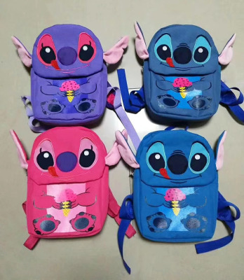 Stevie kindergarten kids plush bag boy girl snack backpack cartoon cute backpack