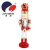 Junheng Walnut Soldier Hand-Painted Wooden Nutcracker Wooden Craftwork Puppet Decoration Decoration Gifts Bj2502