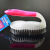 Hot style floor cleaner brush candy handle laundry brush plastic cleaner brush transparent brush Clothes brush
