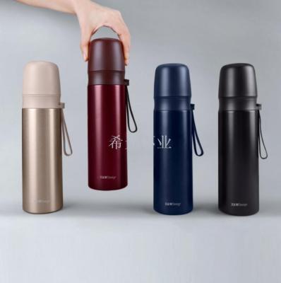 Aikesi Denny Vacuum Cup Fashion Large Capacity Portable Handy Cup 304 Stainless Steel Gift Customization Water Cup