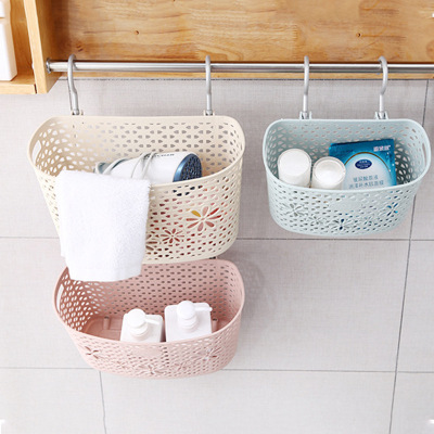 Bathroom kitchen basket with hook creative supermarket wholesale hook