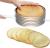 Retractable circular cake mold adjustable layered stainless steel mousse ring cake ring 24 to 30 cm