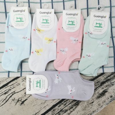 New Room Socks Wholesale Xinjiang Cotton Socks Guangta Invisible Female Room Socks