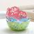 Fruit bowl creative home Fruit bowl plastic Fruit bowl gift blue candy snack Fruit basket candy bowl