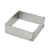 Mousse ring stainless steel 15 to 28 cm Mousse ring square adjustable retractable Mousse cake mold baking tool