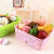 Hollow pattern plastic basket dessert fruit basket storage box cross-border goods wholesale storage box