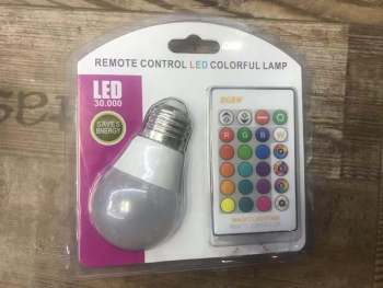 RGB Remove and assemble 3W bulb