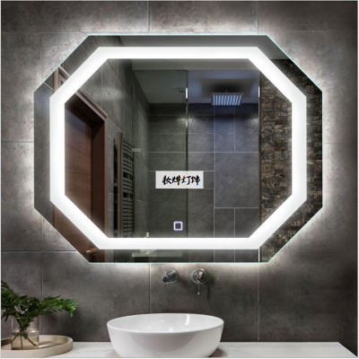LED Bathroom Mirror With Lights Anti-Fog Wall Mounted Bathroom Mirror