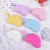 Lovely soft glue rainbow small wallet small change coin bag simple personality girl makeup bag earphone key bag