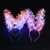 Luminous LED lights highlight Luminous rabbit ears headband children headband Luminous toys spotted wholesale hot style