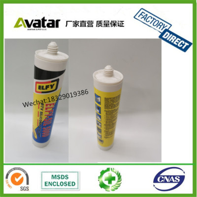 ELFY-SIL Watertight Seal Acid Silicone Sealant All Purpose Silicone Roof Sealant with factory price 