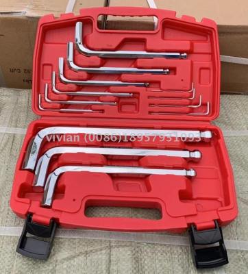 13-piece  hex key wrench set
