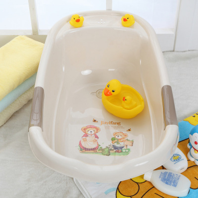 Durable children bath bath baby wash products simple pure color children bath basin manufacturers direct sale
