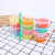 The Children 's colored crystal clay foaming gum department shrem material non - toxic transparent clay rubber colored clay toys