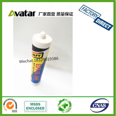 ELFY RTV SILICONE SEALANT BLACK CLEAR White Color 100% RTV Acetic Silicone Sealant Silicone Adhesive For Glass