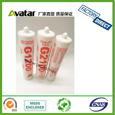  Home Decoration High Flexible G1200 SiLicone sealant For Metal Stone Cas 63148 60 7