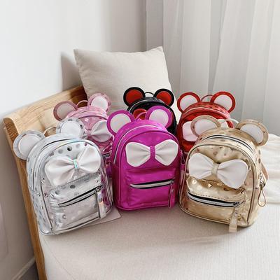 Korean Style Children's Bags 2019 Spring and Summer New Backpack Cute Bow Small Backpack Fashion Boys and Girls Baby's School Bag
