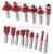 15 pcs router bit set  1/4 shank