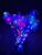 New Five-Pointed Star Love Magic Wand Bounce Ball Starry Sky Stick Push and Drain Products Children's Luminous Toys Wholesale