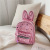 Children's Bags New Cute Fashion Rabbit Ears Backpack Korean Style Lightweight Outdoor Male and Female Baby Kindergarten Backpack