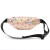 Exercise New Laser Waist Bag in Fashion Cross-Border Bag Pu Waterproof Multi-Functional Personalized Diamond Shoulder Crossbody Women's Bag